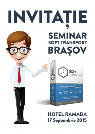 Seminar Soft-Transport, Braşov - 17 septembrie 2015
